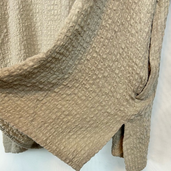 NWT Denim & Co. Textured Stretch Button Front Pocket Tunic Medium petite A468447 - Picture 8 of 9